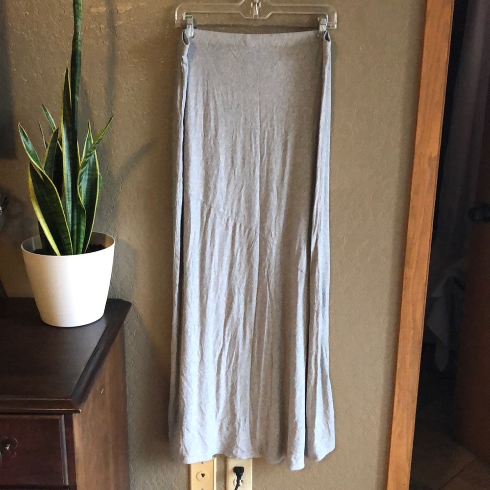Marty M Maxi stretchy jersey knit skirt